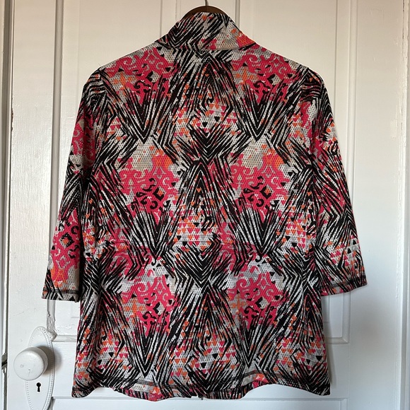 Christopher & Banks Mesh Athleisure Jacket - Women's Petite Medium - Picture 6 of 10